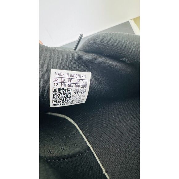 Adidas Duramo SL Sneaker Mens 12 Black/White Running Athletic Gym - New - Picture 8 of 8